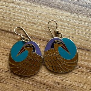 Laurel Burch “Nile Bird” Earrings